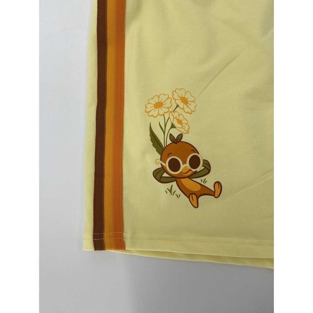Orange Bird Groovy Garden 2023 Epcot Flower & Garden Shorts Disney XL NWT New - Picture 3 of 7